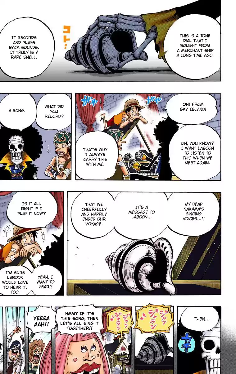 One Piece - Digital Colored Comics Vol.50 Chapter 488: The Song Of Life
