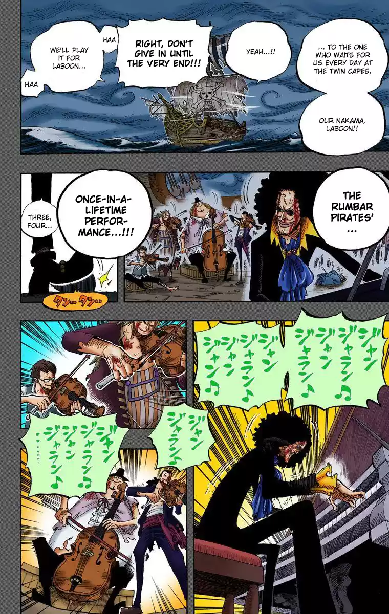 One Piece - Digital Colored Comics Vol.50 Chapter 488: The Song Of Life