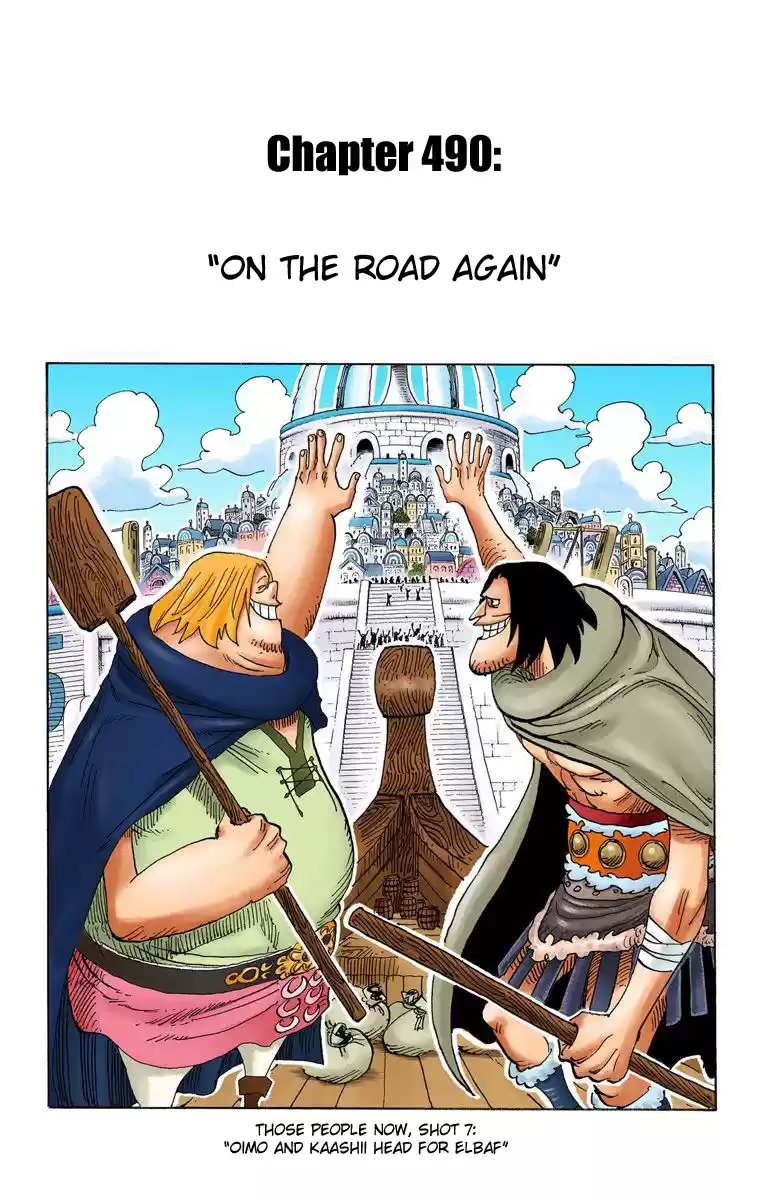 One Piece - Digital Colored Comics Vol.50 Chapter 490: On The Road Again