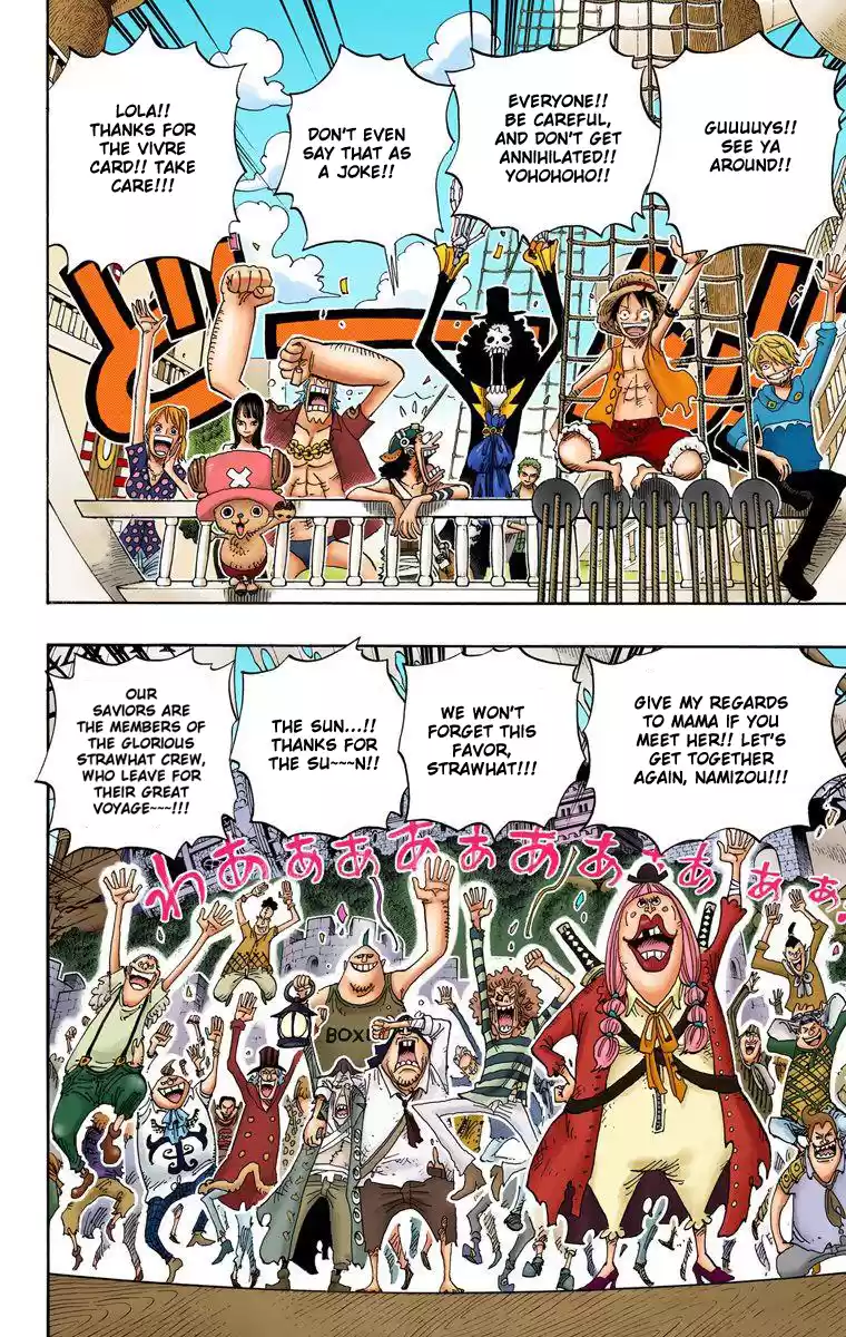 One Piece - Digital Colored Comics Vol.50 Chapter 490: On The Road Again