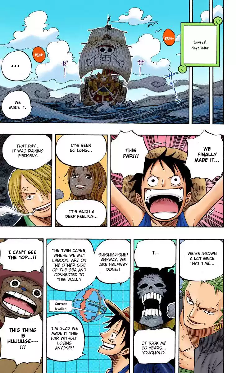 One Piece - Digital Colored Comics Vol.50 Chapter 490: On The Road Again