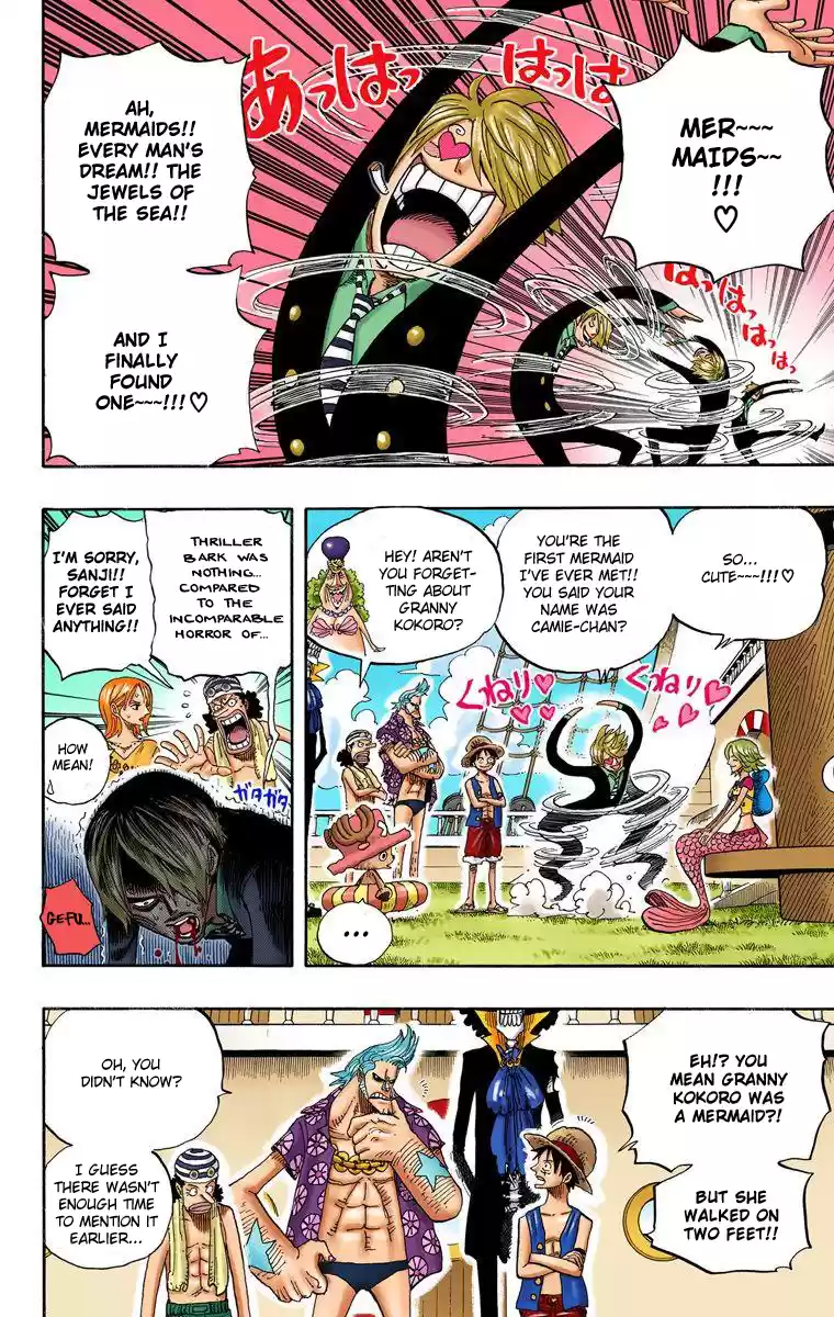 One Piece - Digital Colored Comics Vol.50 Chapter 491: The Flying Fish Riders