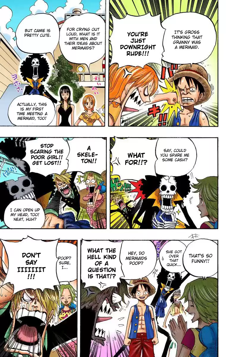 One Piece - Digital Colored Comics Vol.50 Chapter 491: The Flying Fish Riders