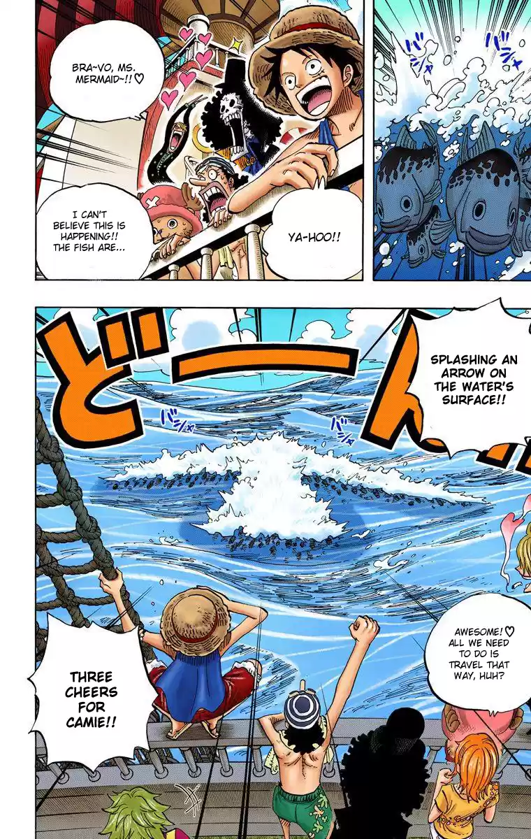 One Piece - Digital Colored Comics Vol.50 Chapter 491: The Flying Fish Riders