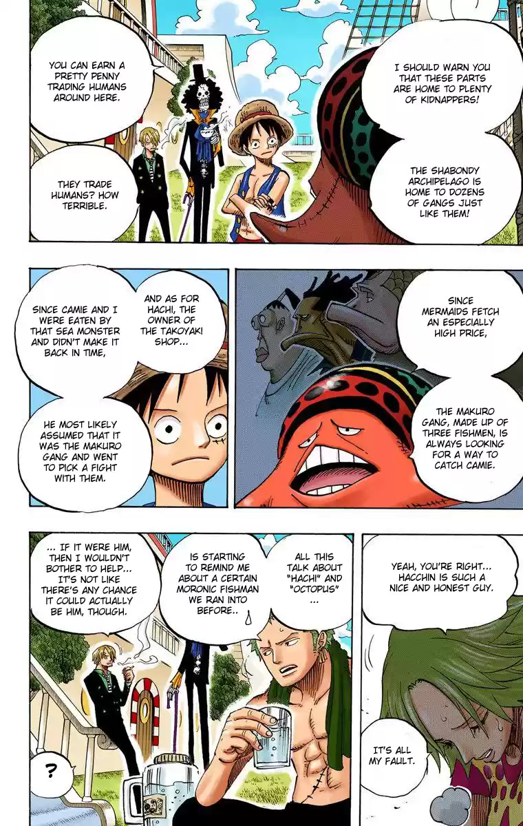 One Piece - Digital Colored Comics Vol.50 Chapter 491: The Flying Fish Riders