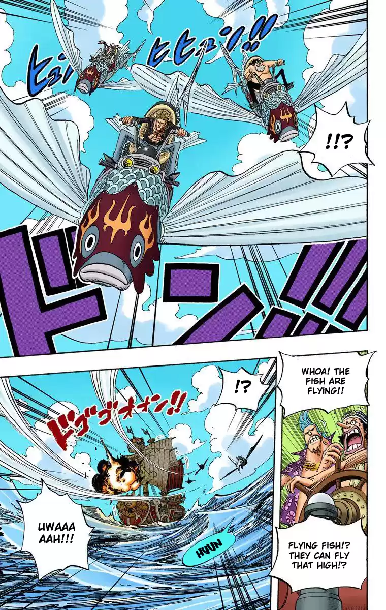 One Piece - Digital Colored Comics Vol.50 Chapter 491: The Flying Fish Riders