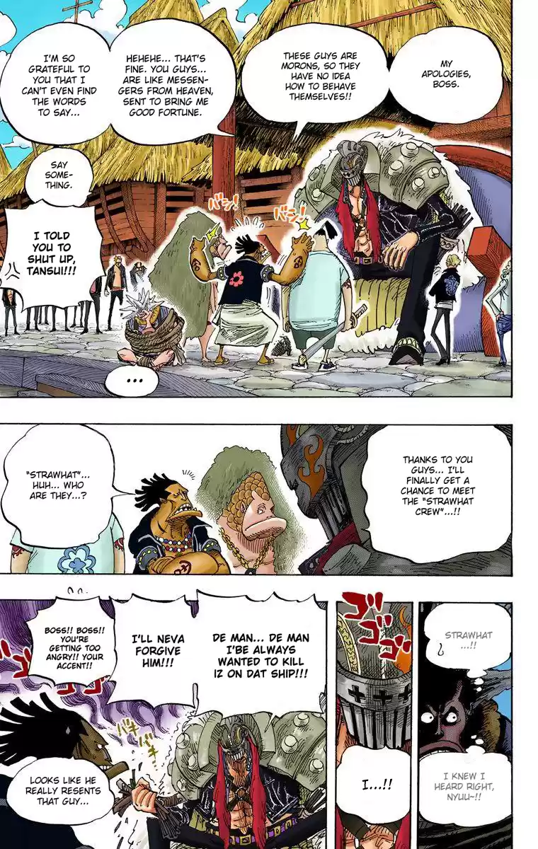 One Piece - Digital Colored Comics Vol.51 Chapter 492: Iron Mask Duval