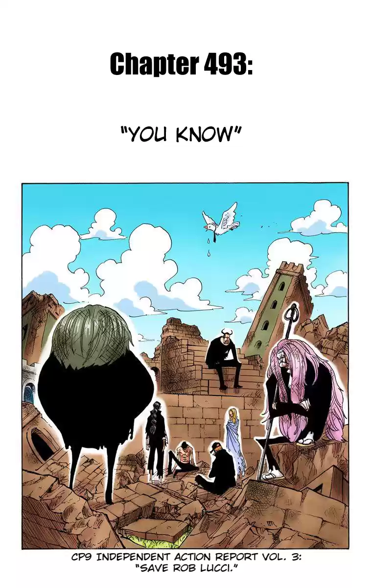 One Piece - Digital Colored Comics Vol.51 Chapter 493: You Know