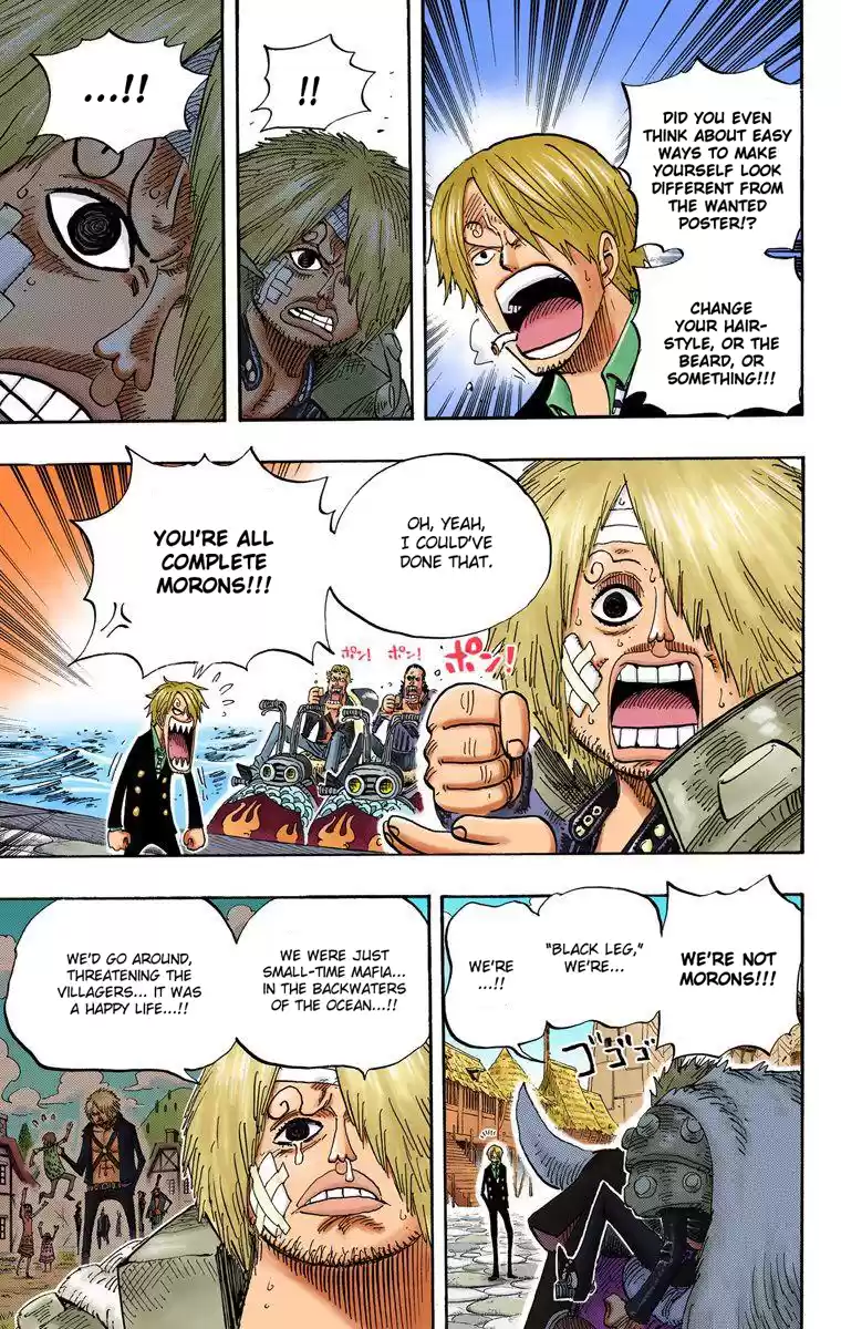 One Piece - Digital Colored Comics Vol.51 Chapter 495: Gaon Cannon