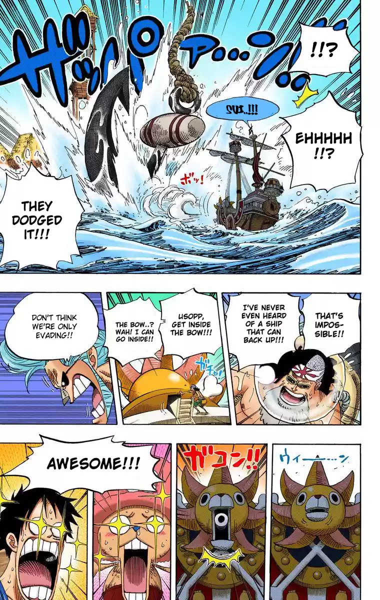 One Piece - Digital Colored Comics Vol.51 Chapter 495: Gaon Cannon