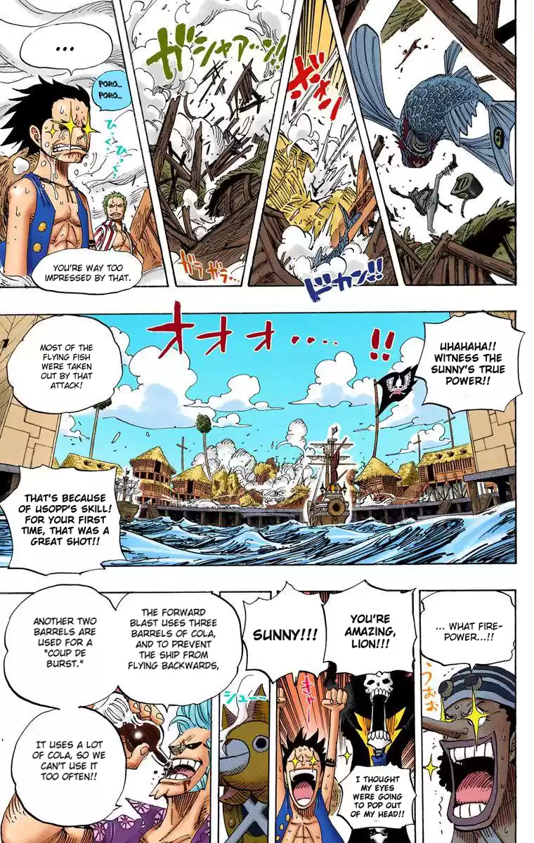 One Piece - Digital Colored Comics Vol.51 Chapter 495: Gaon Cannon