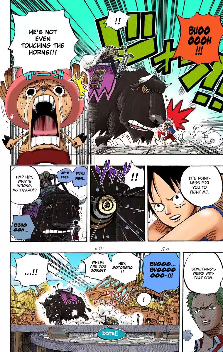 One Piece - Digital Colored Comics Vol.51 Chapter 495: Gaon Cannon