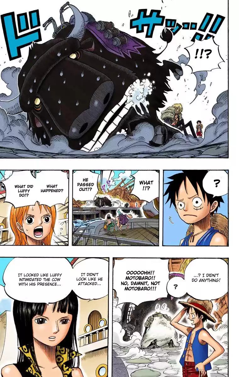 One Piece - Digital Colored Comics Vol.51 Chapter 495: Gaon Cannon