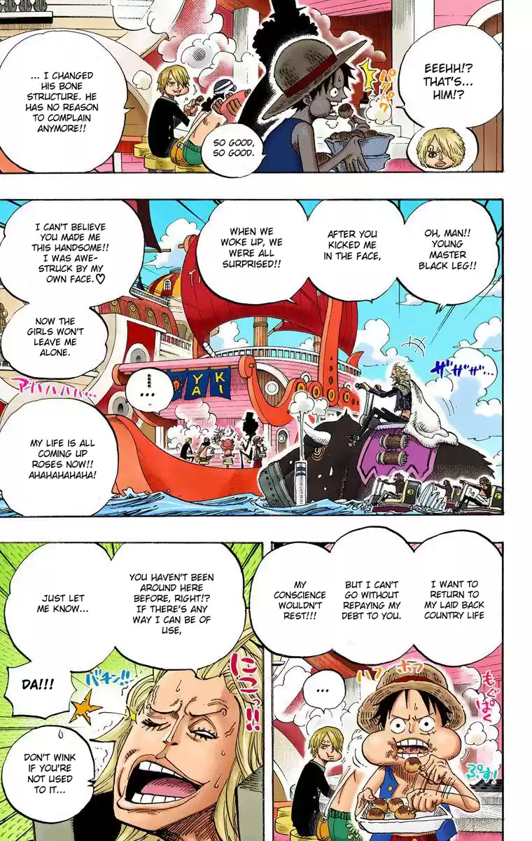 One Piece - Digital Colored Comics Vol.51 Chapter 496: Yarukiman Mangrove