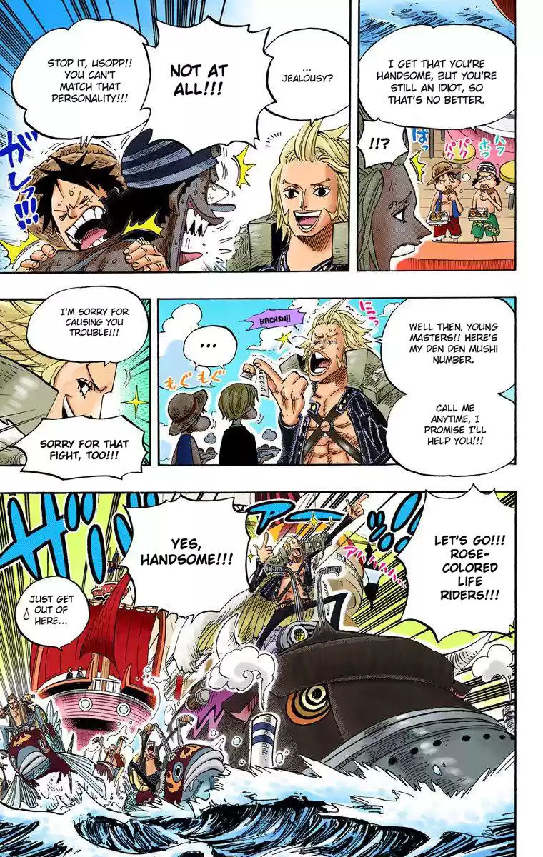 One Piece - Digital Colored Comics Vol.51 Chapter 496: Yarukiman Mangrove