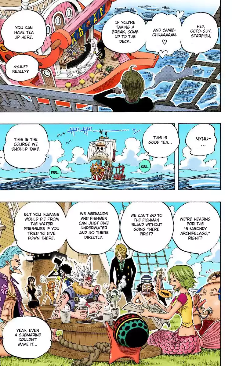 One Piece - Digital Colored Comics Vol.51 Chapter 496: Yarukiman Mangrove