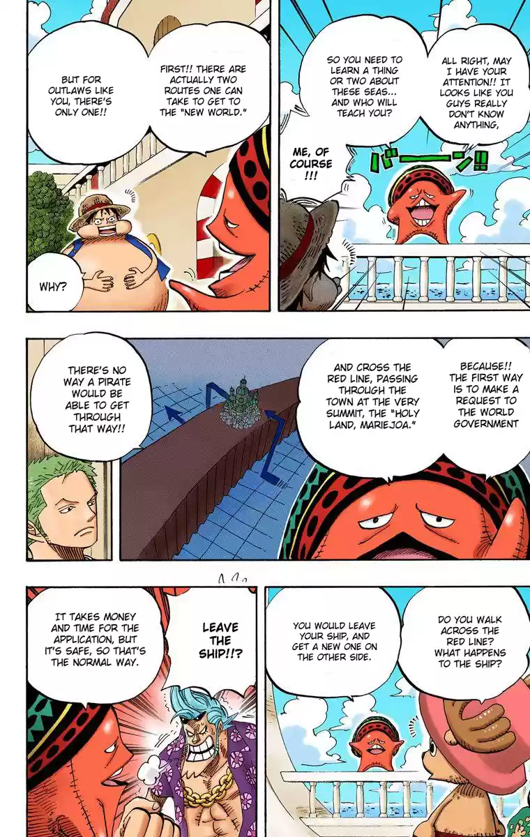 One Piece - Digital Colored Comics Vol.51 Chapter 496: Yarukiman Mangrove