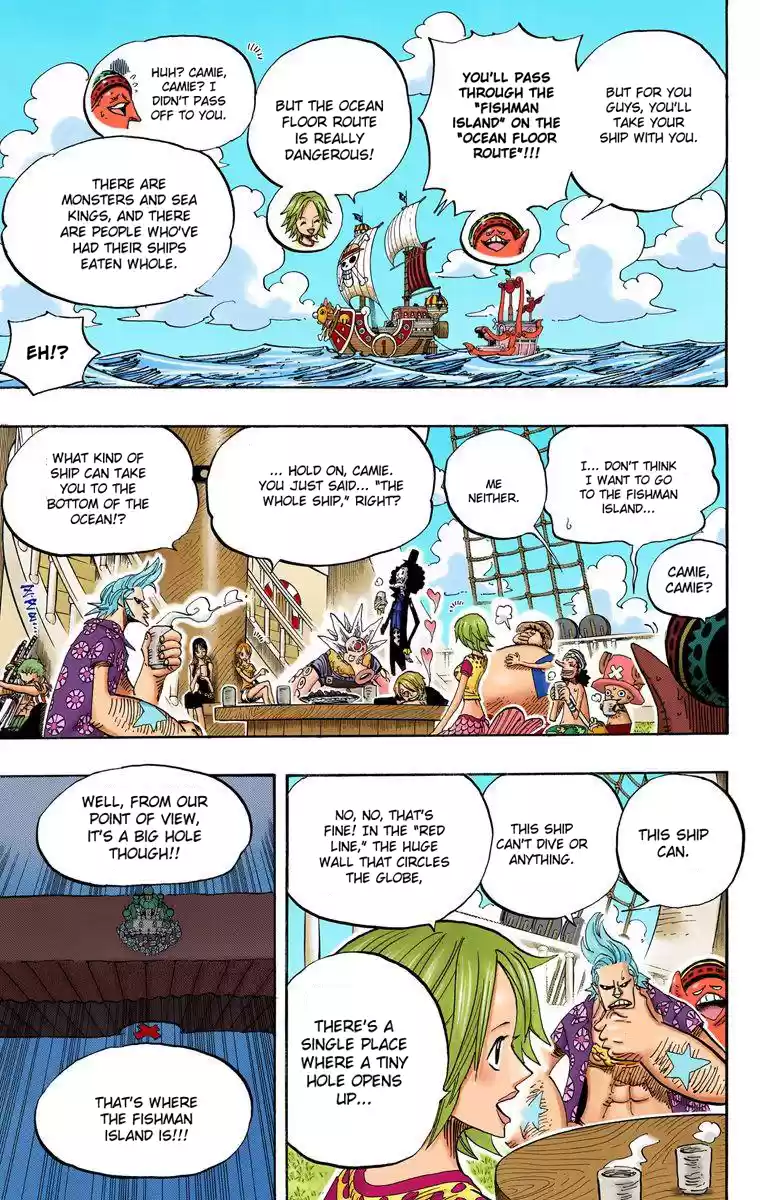One Piece - Digital Colored Comics Vol.51 Chapter 496: Yarukiman Mangrove
