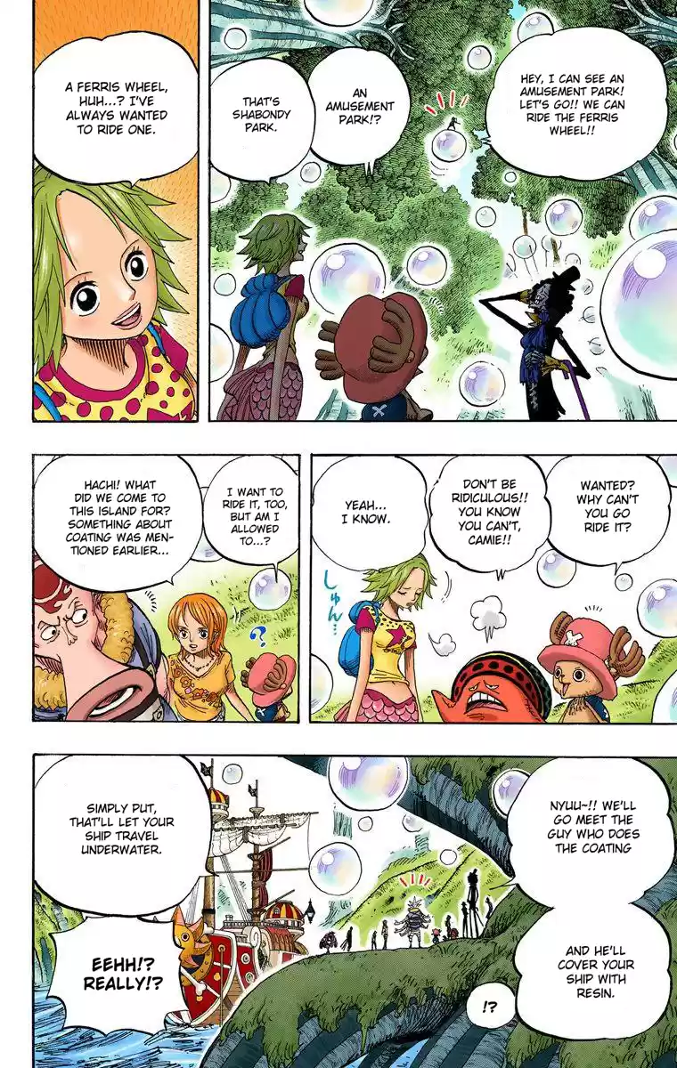 One Piece - Digital Colored Comics Vol.51 Chapter 496: Yarukiman Mangrove
