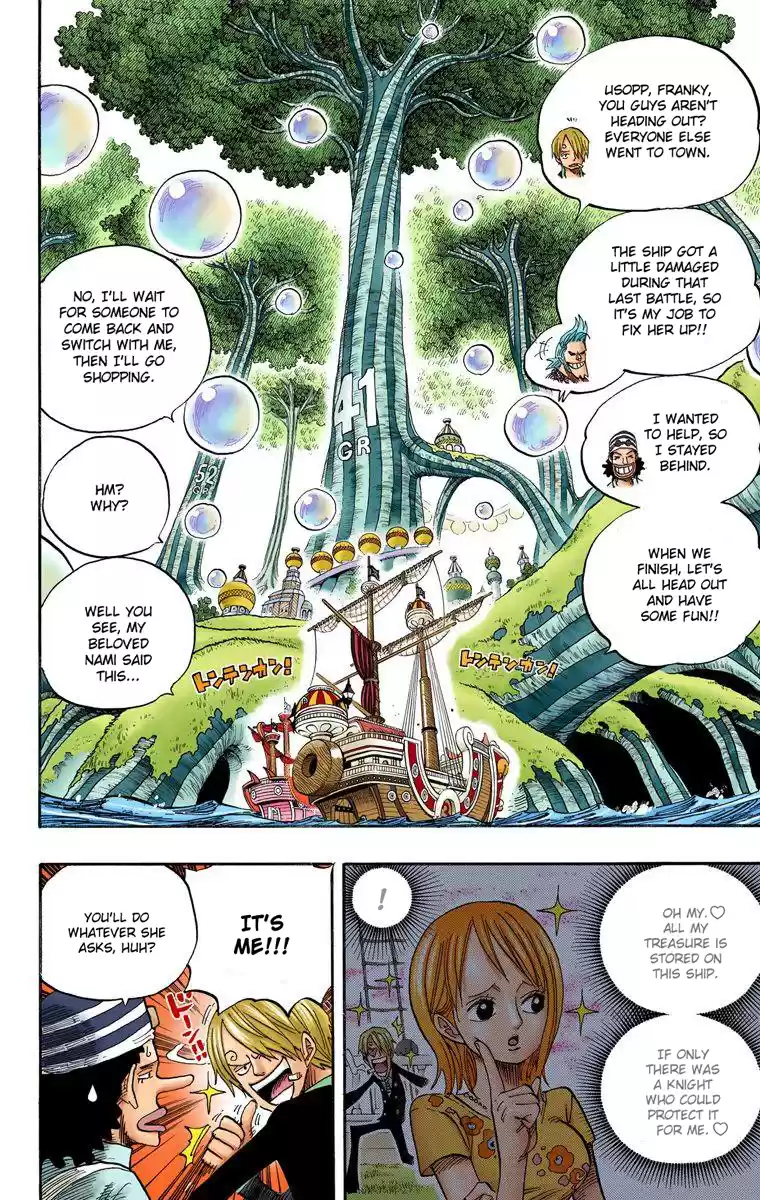 One Piece - Digital Colored Comics Vol.51 Chapter 497: Adventure On The Archipelago Of Dancing Bubbles