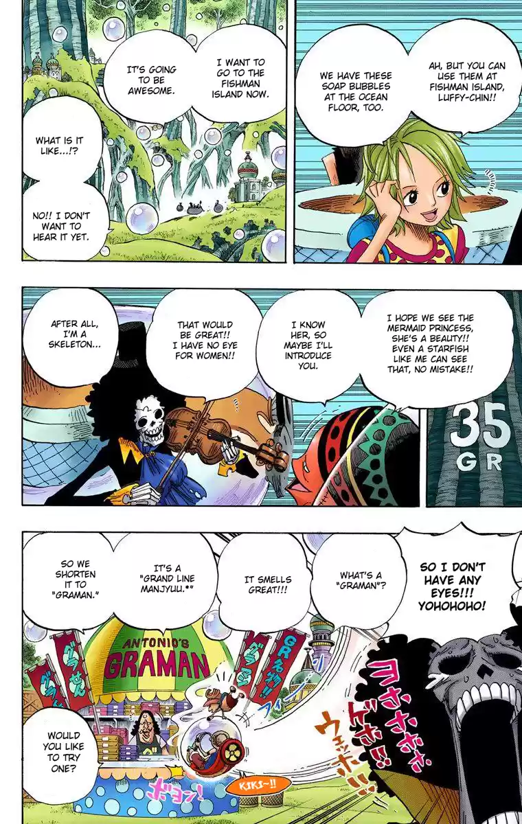 One Piece - Digital Colored Comics Vol.51 Chapter 497: Adventure On The Archipelago Of Dancing Bubbles