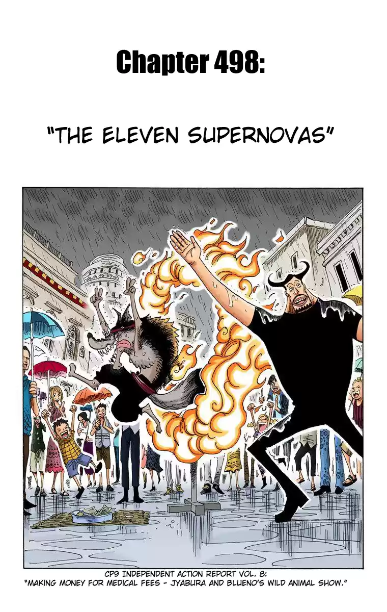 One Piece - Digital Colored Comics Vol.51 Chapter 498: The Eleven Supernovas