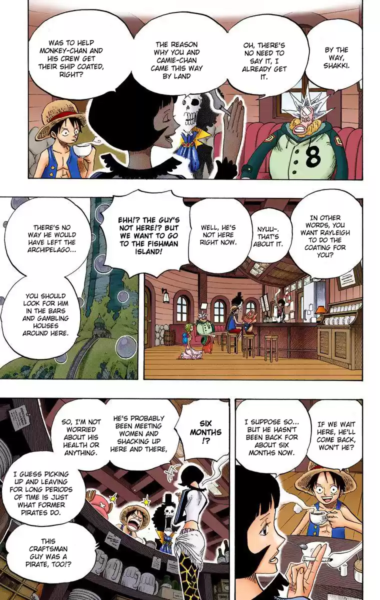 One Piece - Digital Colored Comics Vol.51 Chapter 498: The Eleven Supernovas
