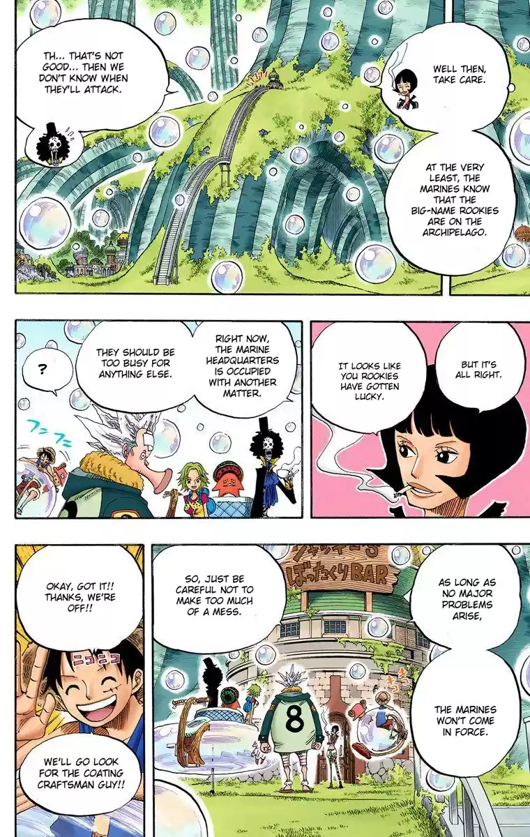 One Piece - Digital Colored Comics Vol.51 Chapter 499: Shabondy Park