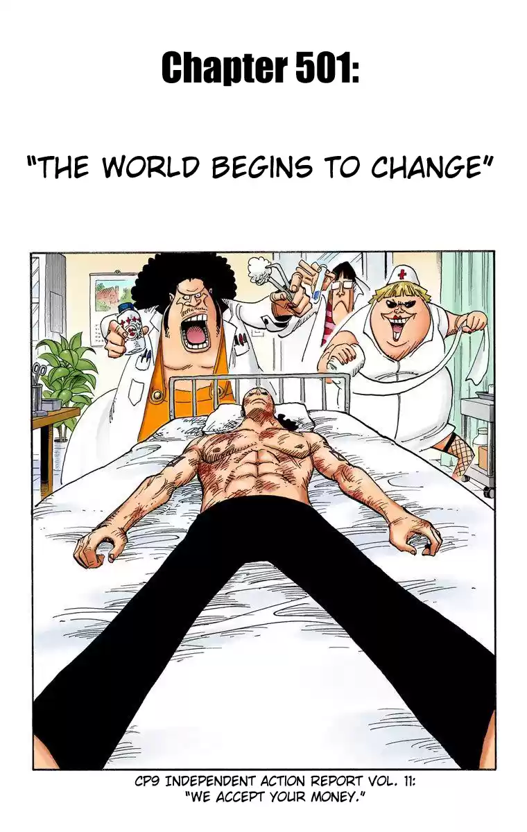 One Piece - Digital Colored Comics Vol.51 Chapter 501: The World Begins To Change