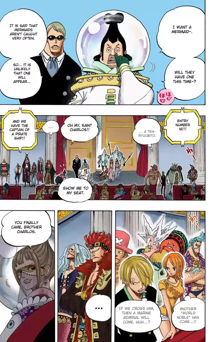 One Piece - Digital Colored Comics Vol.51 Chapter 502: The Tenryuubito Incident