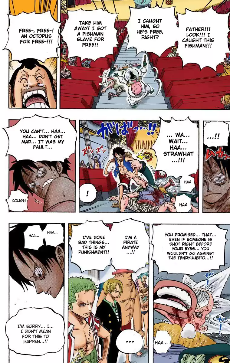 One Piece - Digital Colored Comics Vol.51 Chapter 502: The Tenryuubito Incident