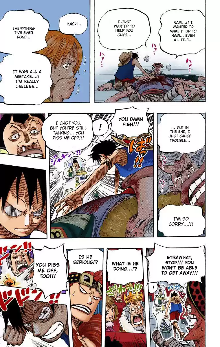 One Piece - Digital Colored Comics Vol.51 Chapter 502: The Tenryuubito Incident
