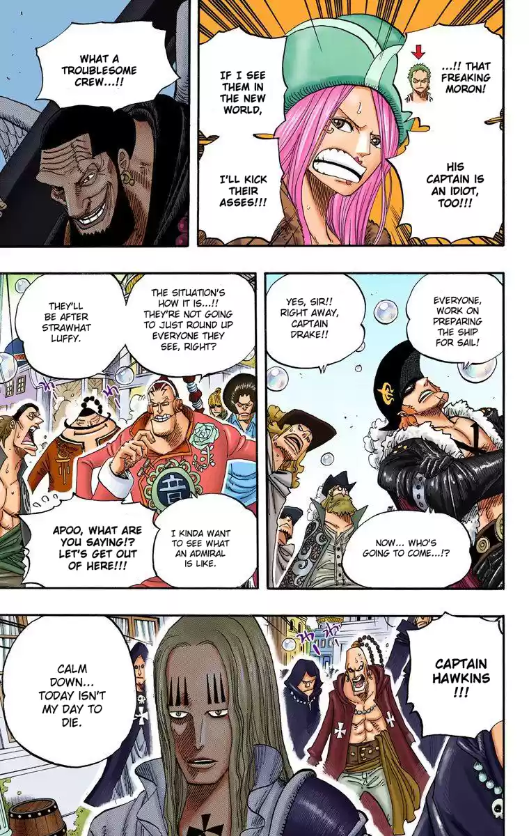 One Piece - Digital Colored Comics Vol.52 Chapter 504: Front Line Pirates On The Move