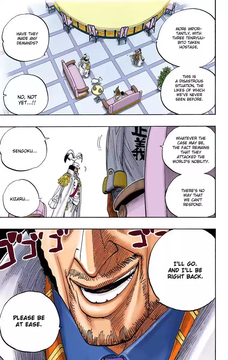 One Piece - Digital Colored Comics Vol.52 Chapter 504: Front Line Pirates On The Move
