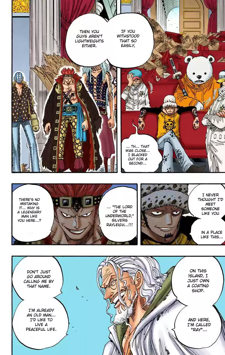 One Piece - Digital Colored Comics Vol.52 Chapter 504: Front Line Pirates On The Move