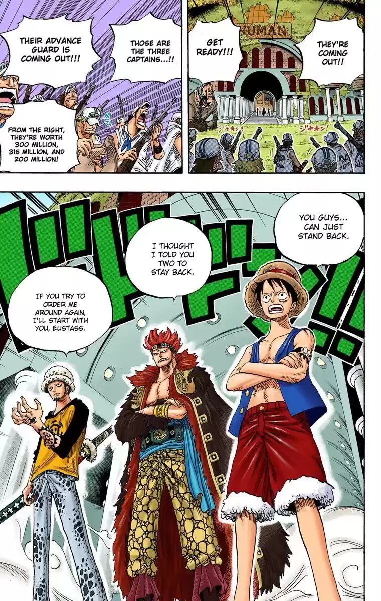 One Piece - Digital Colored Comics Vol.52 Chapter 504: Front Line Pirates On The Move