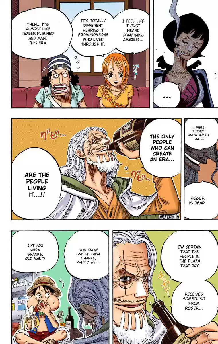 One Piece - Digital Colored Comics Vol.52 Chapter 506: Roger And Rayleigh