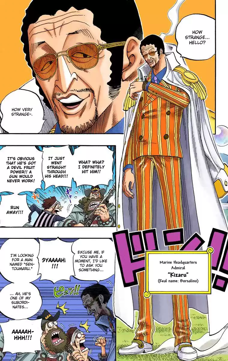 One Piece - Digital Colored Comics Vol.52 Chapter 507: Kizaru Arrives