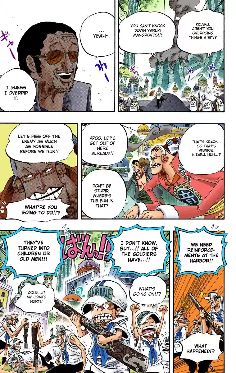 One Piece - Digital Colored Comics Vol.52 Chapter 507: Kizaru Arrives