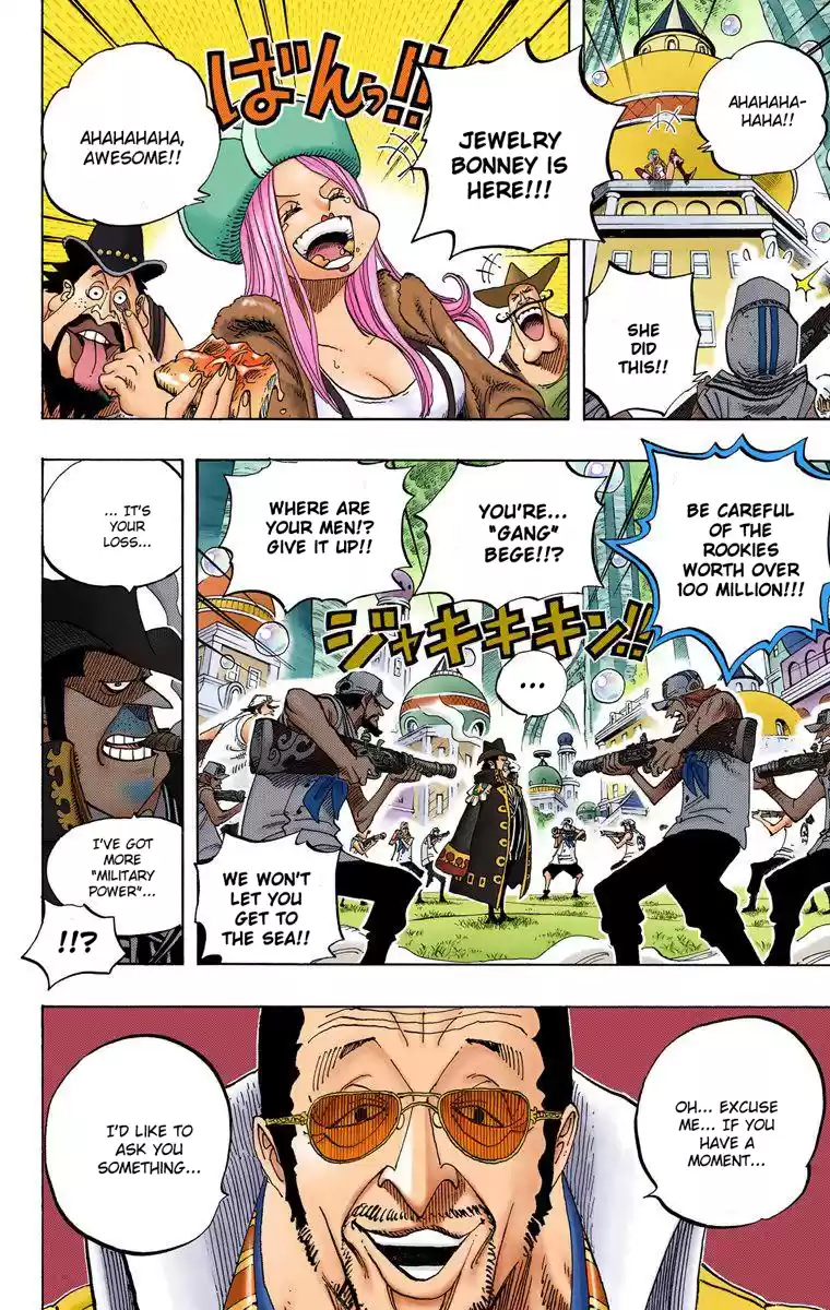 One Piece - Digital Colored Comics Vol.52 Chapter 507: Kizaru Arrives