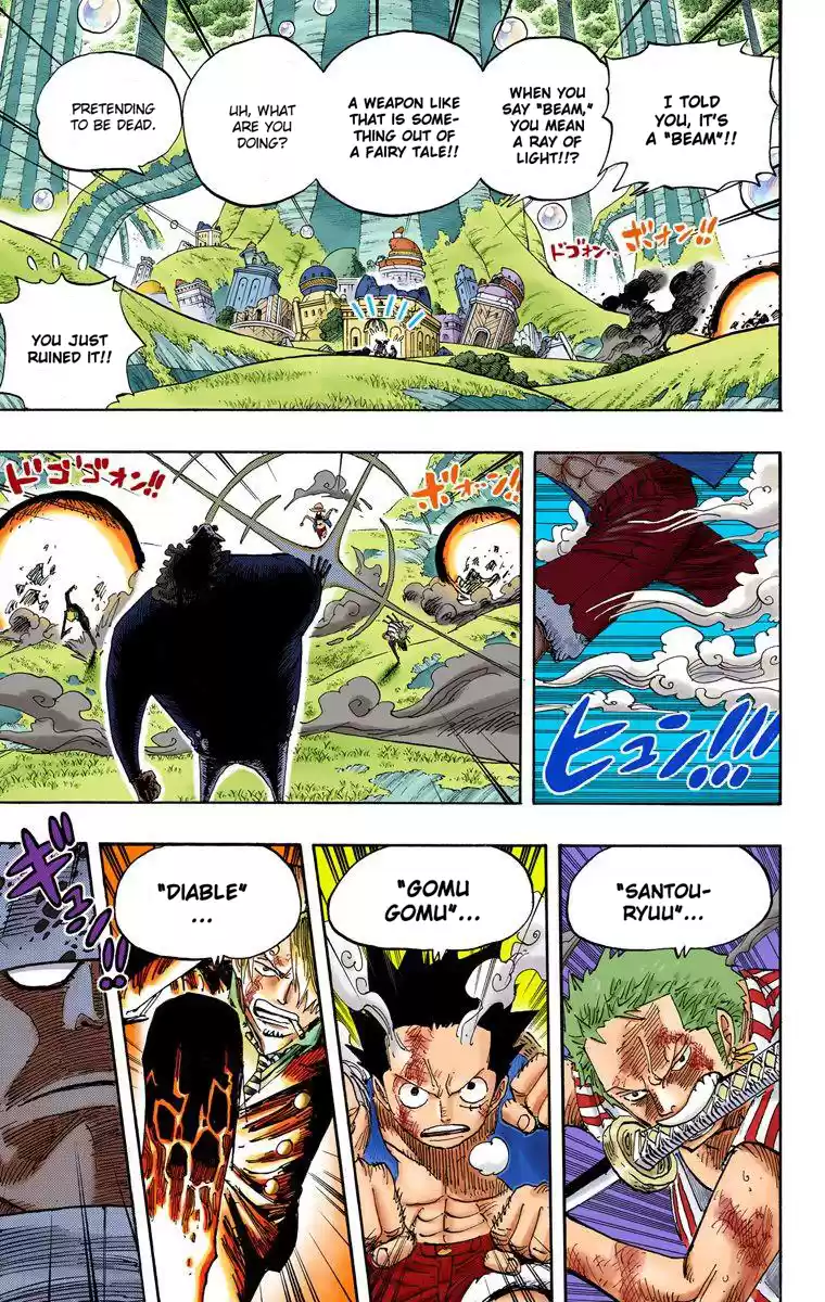 One Piece - Digital Colored Comics Vol.52 Chapter 509: Kizaru Vs. Four Captains