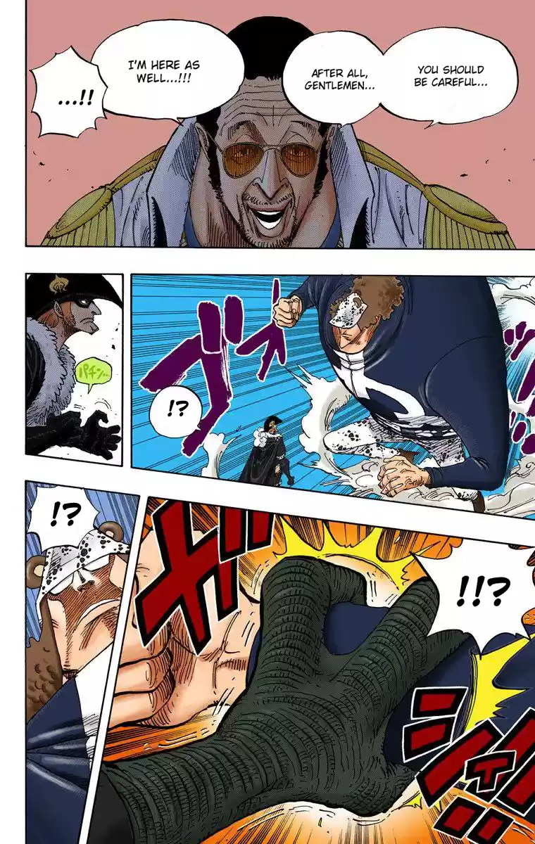 One Piece - Digital Colored Comics Vol.52 Chapter 509: Kizaru Vs. Four Captains