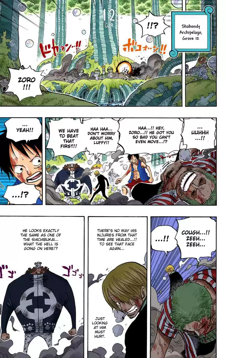 One Piece - Digital Colored Comics Vol.52 Chapter 510: Strawhat Crew Vs. Combat Weapon
