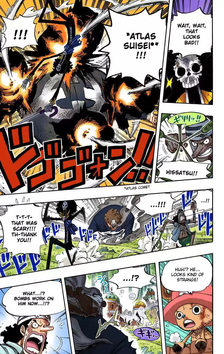 One Piece - Digital Colored Comics Vol.52 Chapter 510: Strawhat Crew Vs. Combat Weapon
