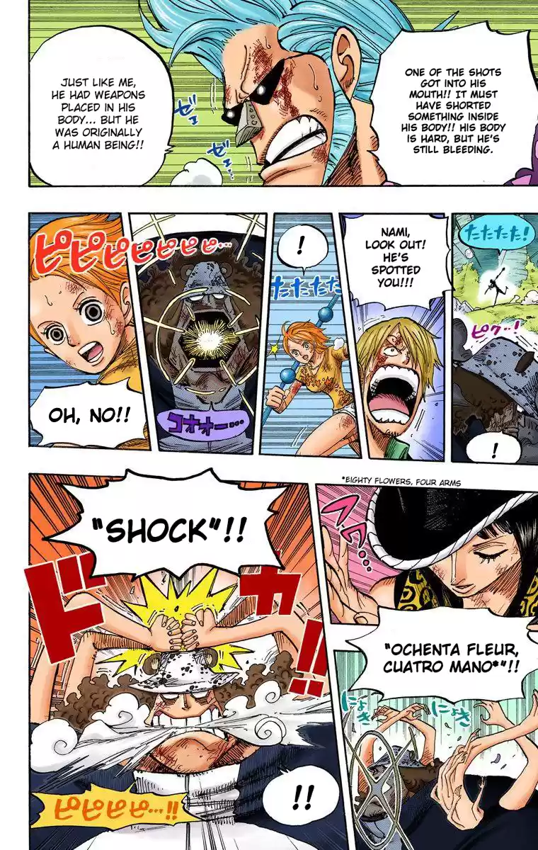 One Piece - Digital Colored Comics Vol.52 Chapter 510: Strawhat Crew Vs. Combat Weapon