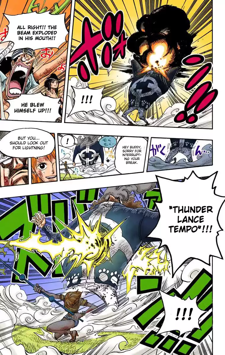 One Piece - Digital Colored Comics Vol.52 Chapter 510: Strawhat Crew Vs. Combat Weapon