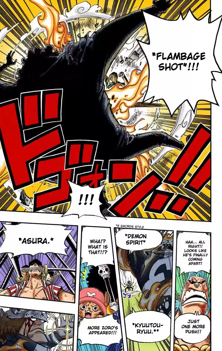 One Piece - Digital Colored Comics Vol.52 Chapter 510: Strawhat Crew Vs. Combat Weapon