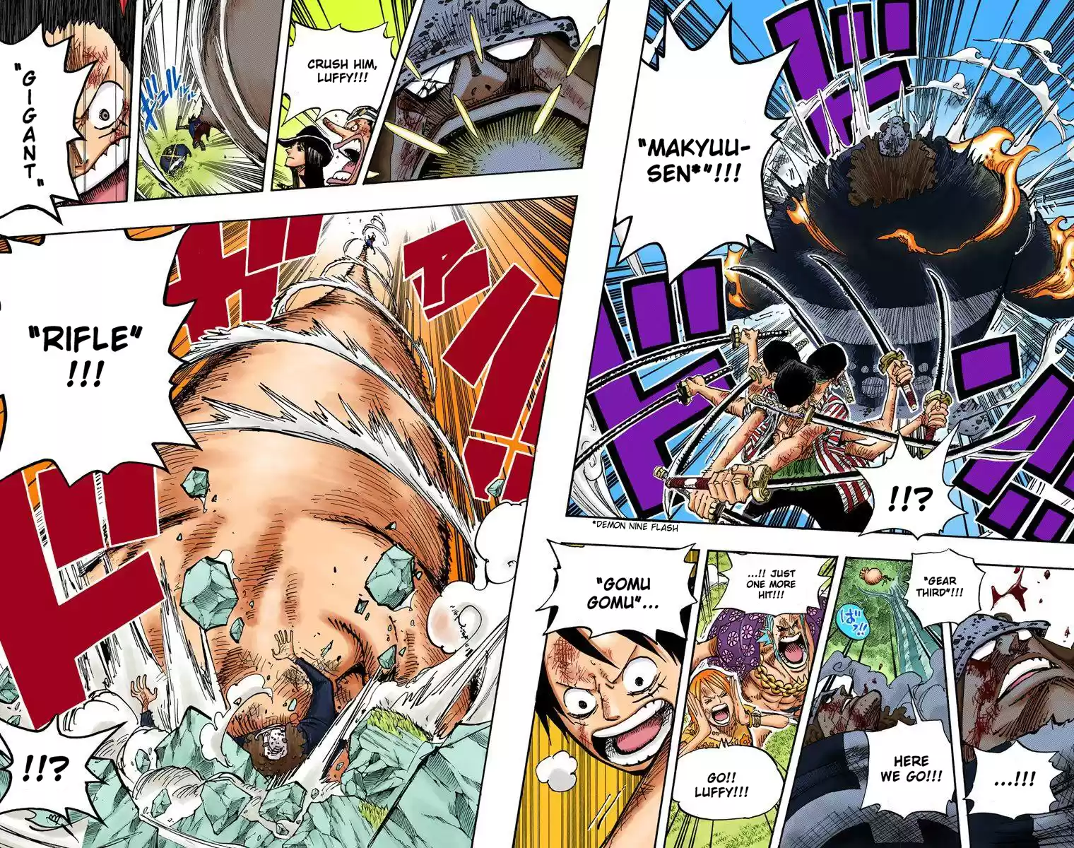 One Piece - Digital Colored Comics Vol.52 Chapter 510: Strawhat Crew Vs. Combat Weapon