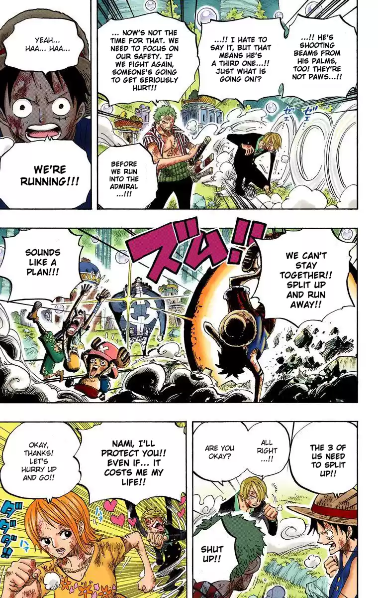 One Piece - Digital Colored Comics Vol.52 Chapter 511: Broadaxe-Wielding Sentoumaru