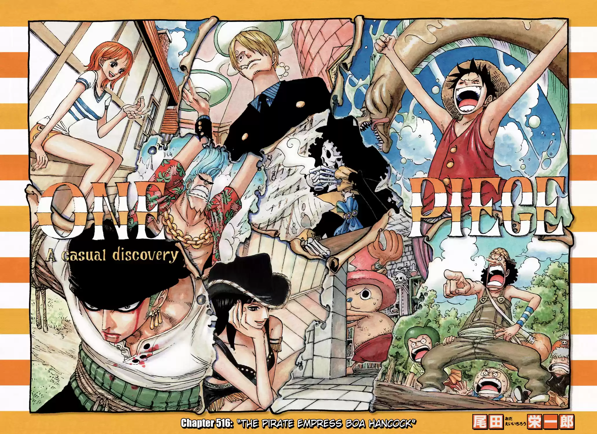 One Piece - Digital Colored Comics Vol.53 Chapter 516: The Pirate Empress Boa Hancock